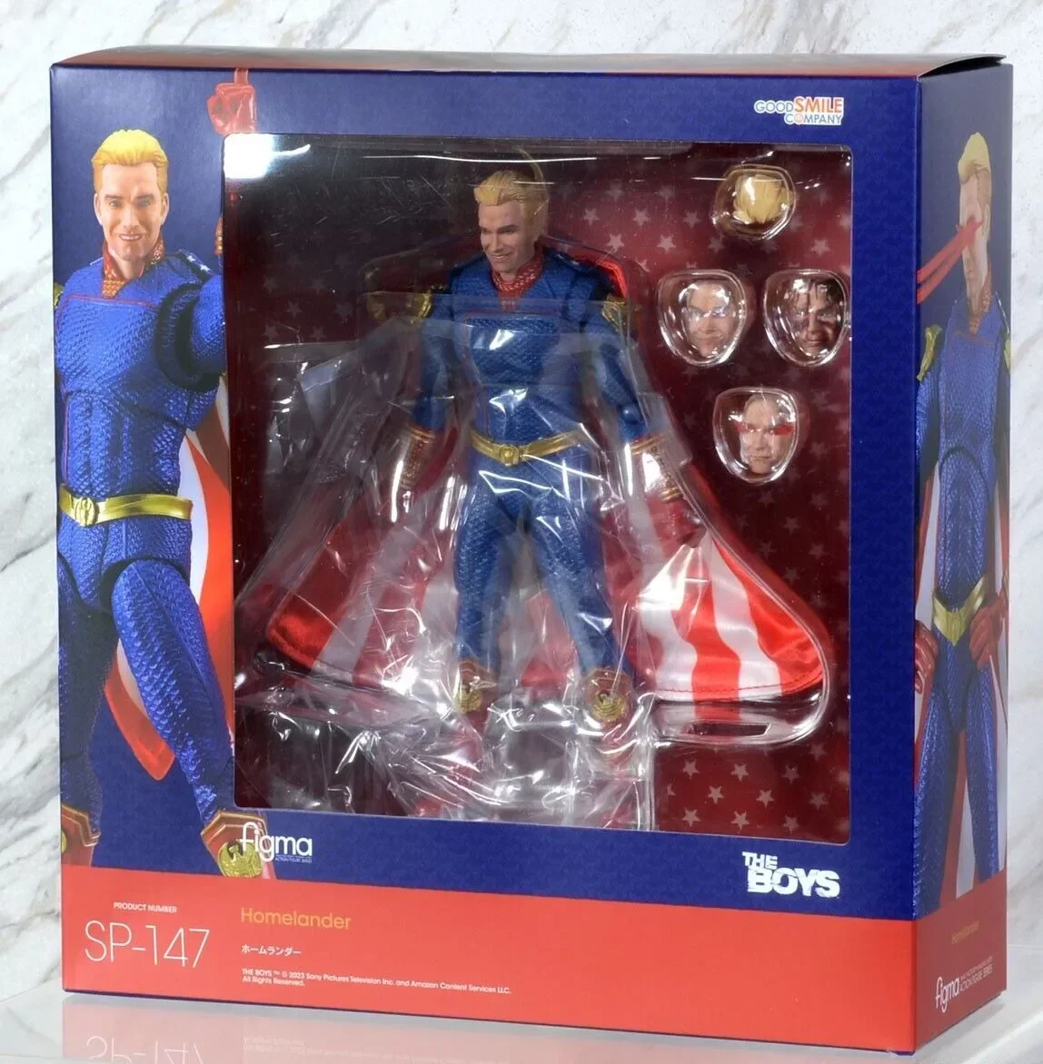 

Figma SP-147 Boys Patriot Homelander Action Figure Collectible Toy Gift in Stock