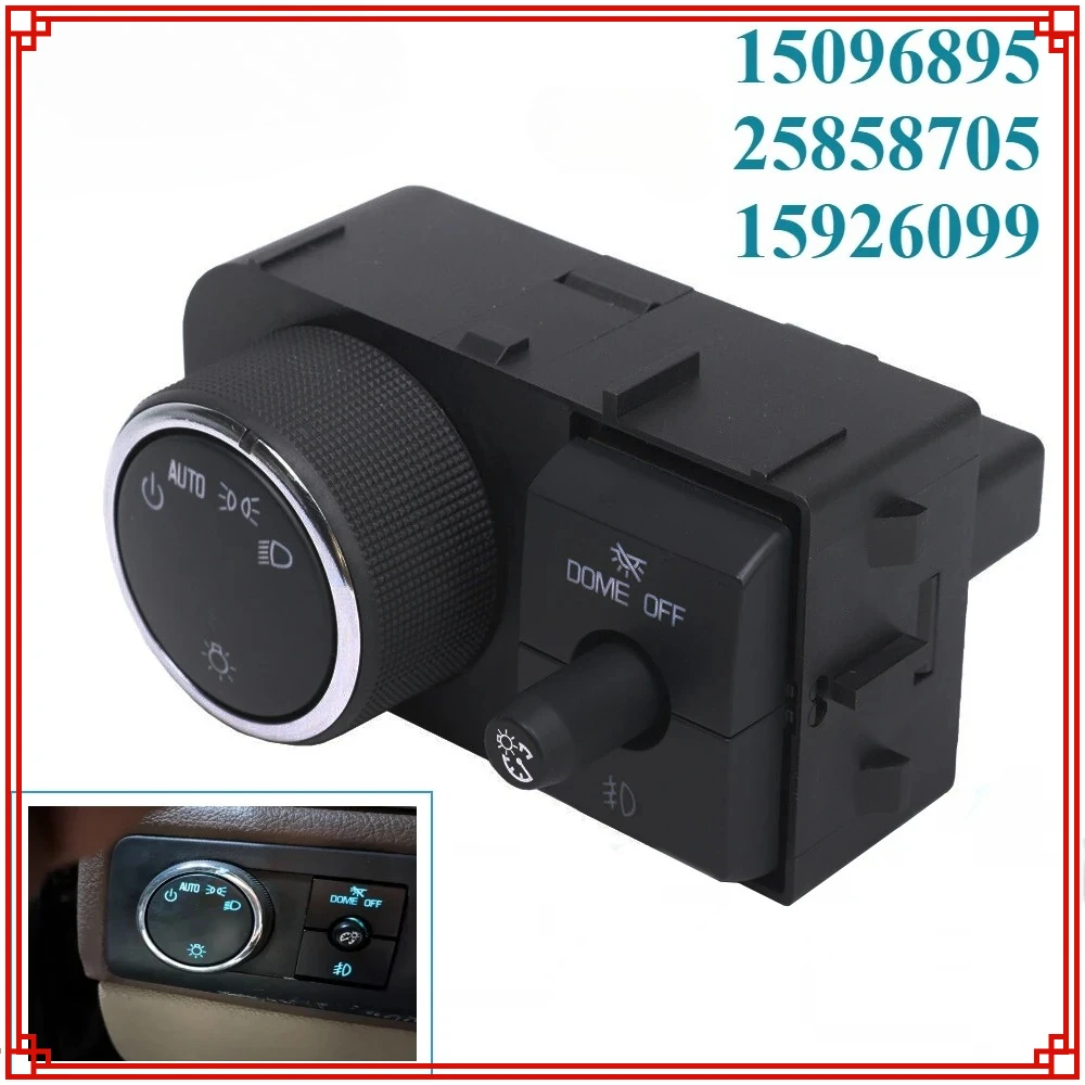

25858705 for Chevrolet 2007-2013 Car Parts Headlight Control Switch Car Fog Light Switch Car Accessorie