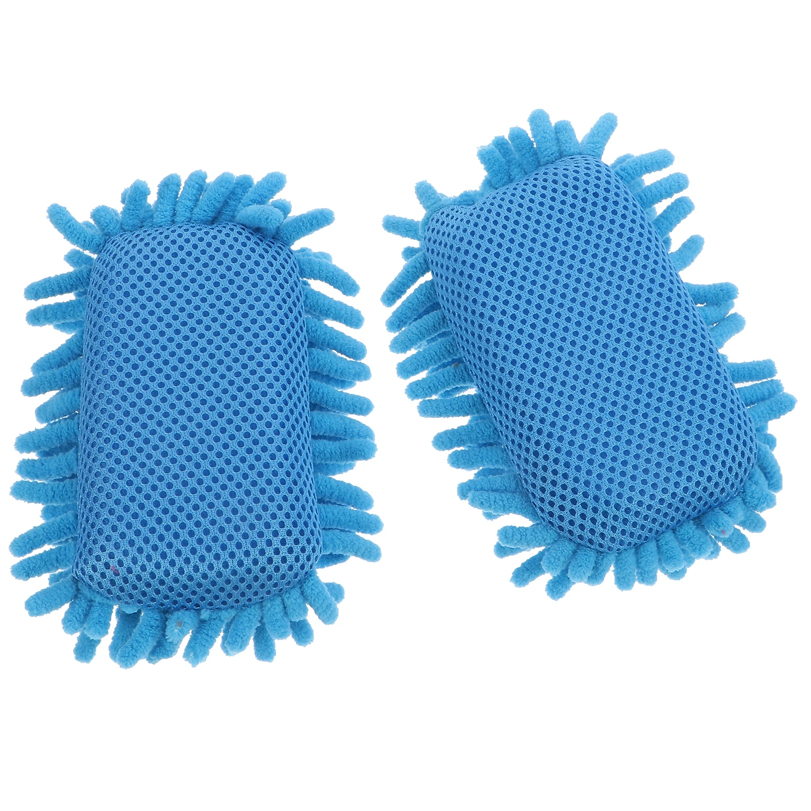 

2 Pcs Chenille Cleaning Sponge Whiteboard Eraser Mini Dry Erasers Sheets Eva Small Blackboard and for Company Cleaner