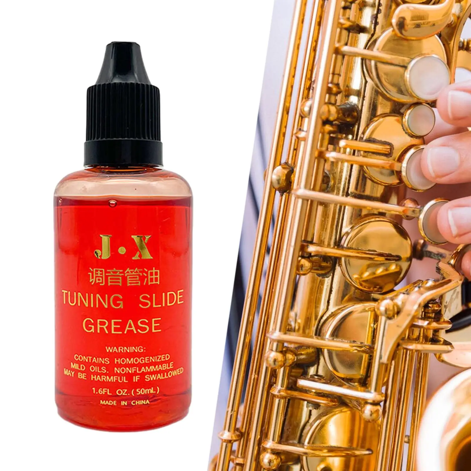 Aceite de deslizamiento de Trombón lubricante, accesorios de instrumentos multifunción,