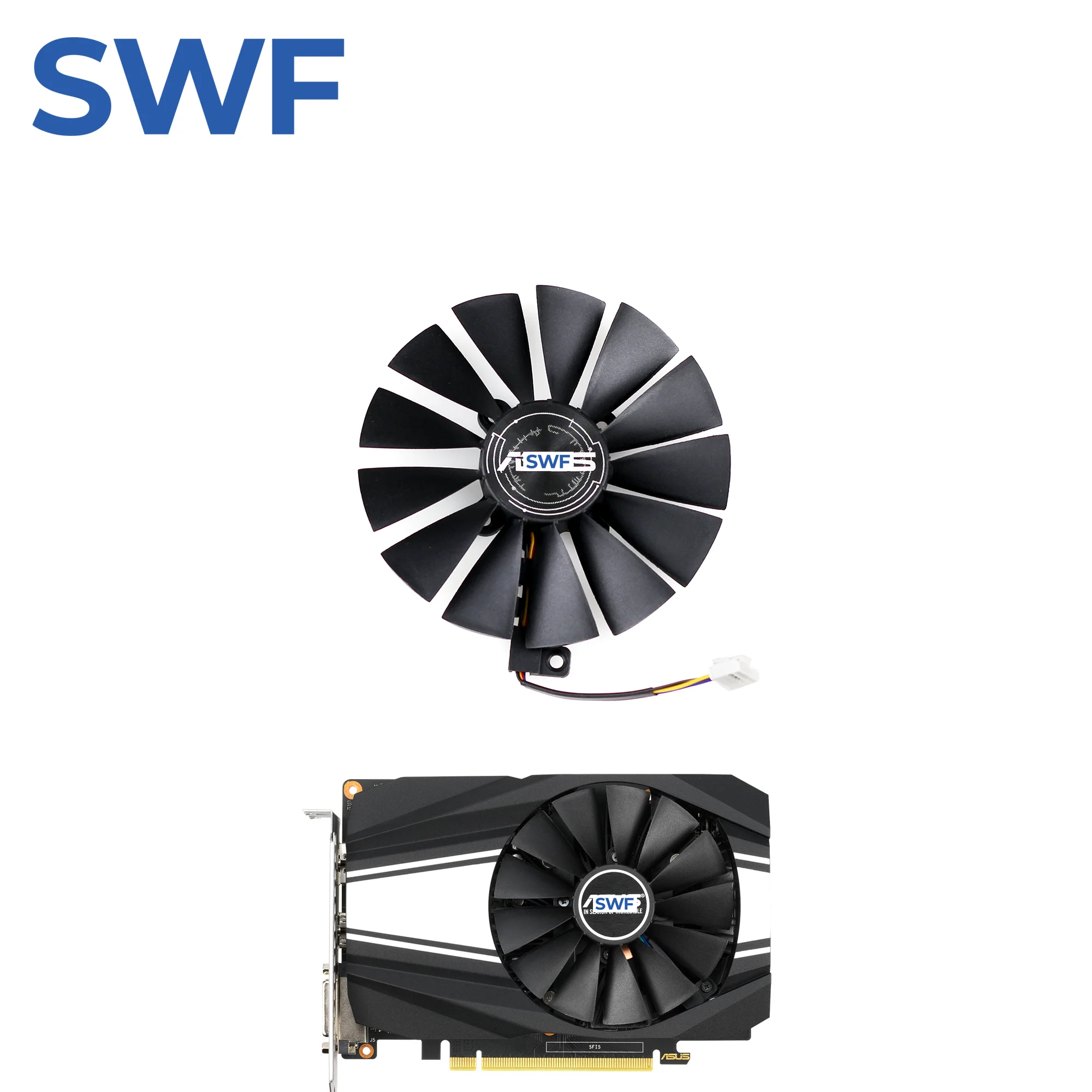 95MM PLD10010S12HH Cooling Fan For ASUS Phoenix PH ITX GTX 1660 1660S 1660TI Graphics Card Cooler Fan