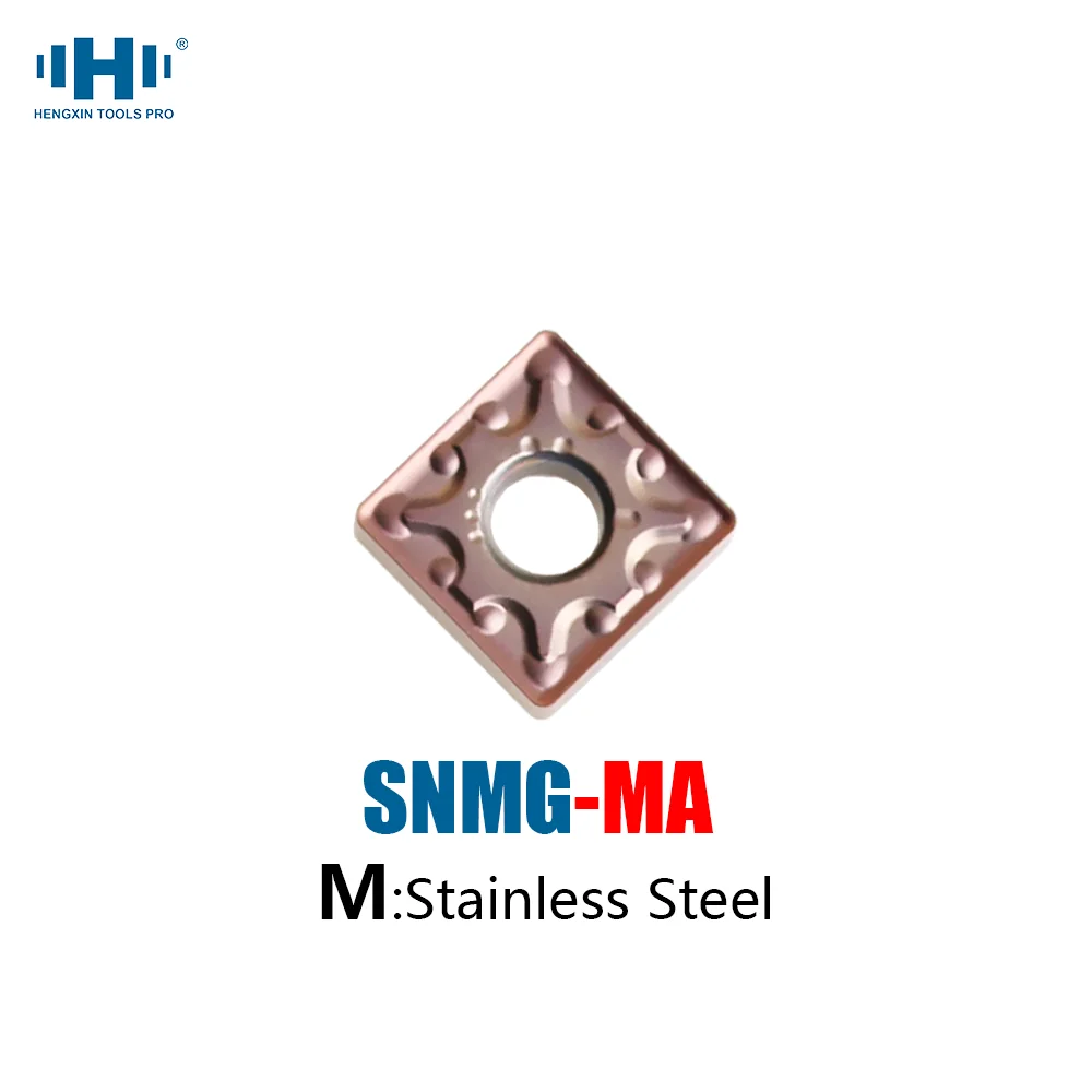 HENGXIN SNMG MA SNMG120404 SNMG120408  SNMG120412 MA Carbide Inserts CNMG120404MA External Turning Tools CNC Lathe Cutter Tools