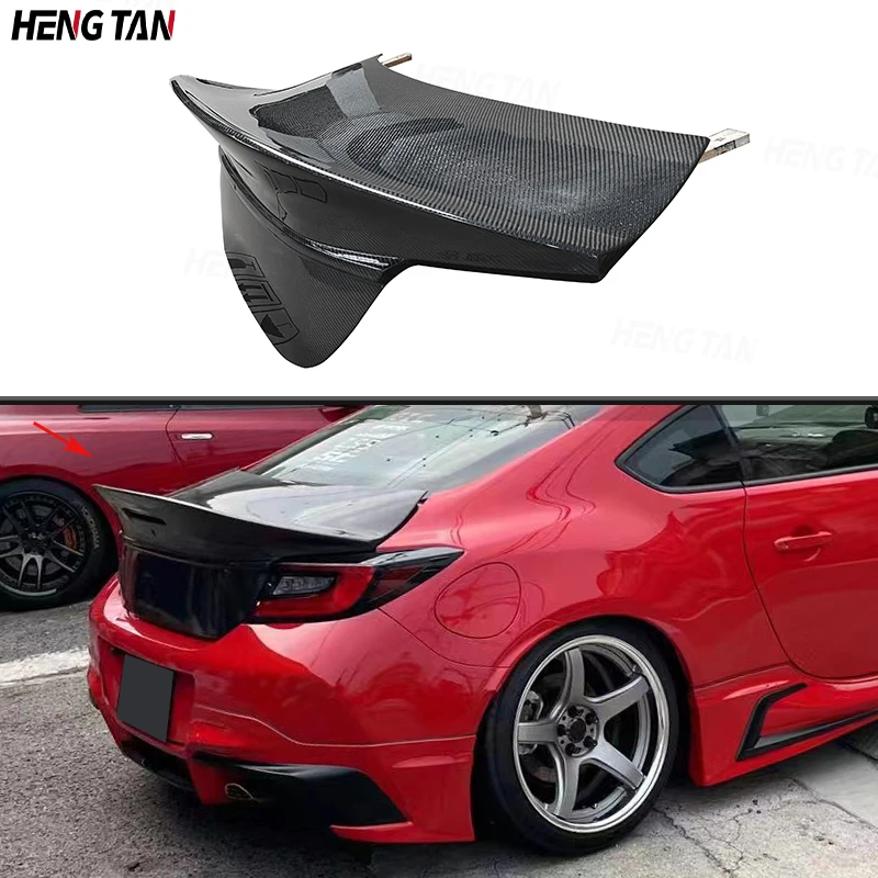 Carbon Fiber For Toyota GR86 BRZ Subaru ZN8 ZD8 ZC8 Car Rear Bumper Guard Tail Gate Trunk Lid Cover Parts Upgrade Body kit