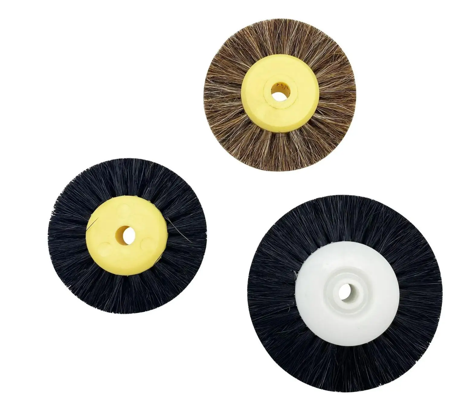 Jewelry Polishing Brush Wheel Buffing Abrasive Bristle Brushes Rotary Tools