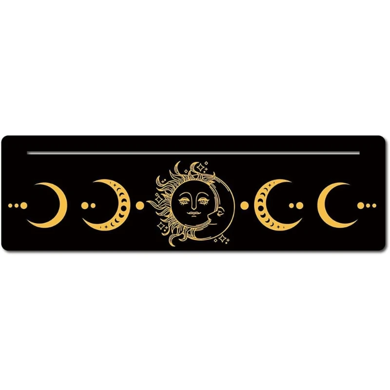 Tarot Cards Stand Holder Moon Phases Altar Base Moon and Cards Holder