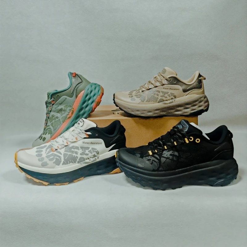 Original Brand Designer Wide Last All Terrain Off-road Sport Shoe Thick Soled Anti Slip Walking Jogging Shoe Trekking Sneakers