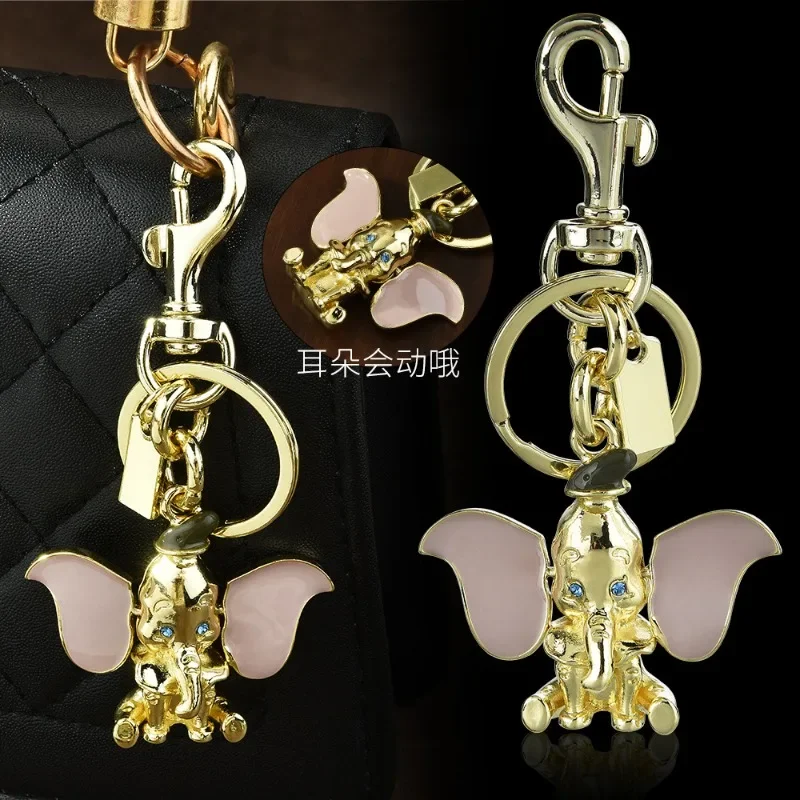 المعلقات المتحركة، المعلقات الحقائب، سلاسل مفاتيح السيارة، آذان لطيف، سلاسل المفاتيح المعدنية الكرتونية Dumbo