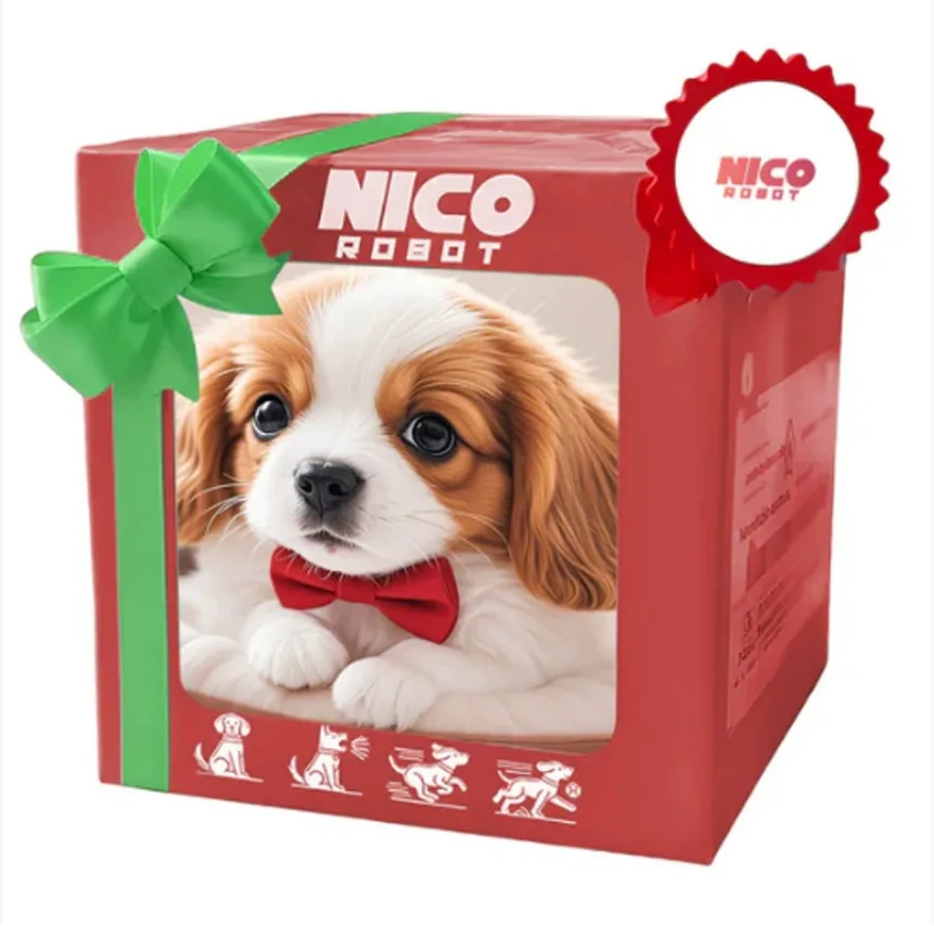 My robot little dog short plush toy