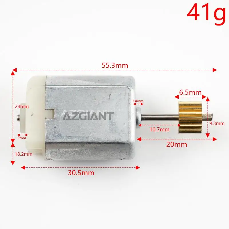 AZGIANT 16 teeth Car Door Lock Actuator 12V DC Motor Engine For  Benz Vito Viano W639 W638 V220 V230 V280 A6397300435 repair