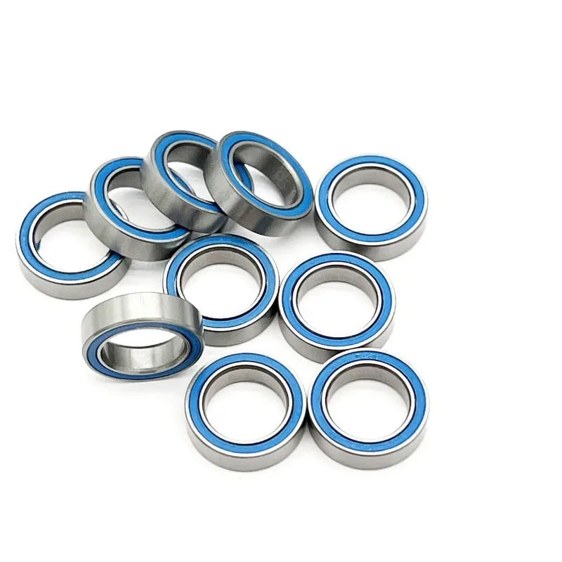 10PCS 6700-2RS High quality 6700RS 6700 2RS RS 10x15X4 mm Miniature Rubber seal Deep Groove Ball Bearing