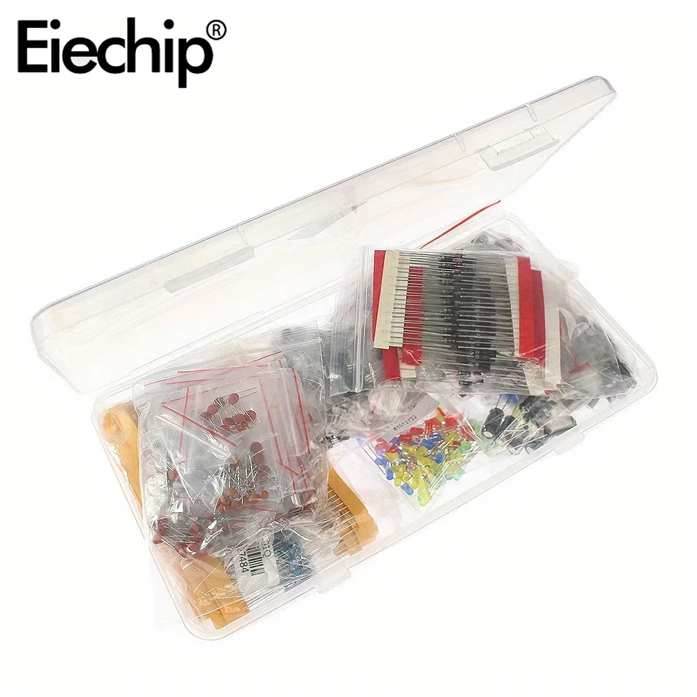 Elektrolytische Condensator Keramische Kit Weerstand Led Diode Groep Transistor Pakket J02d, J02e, J02j, J02b, J01i, J 01H, U01q