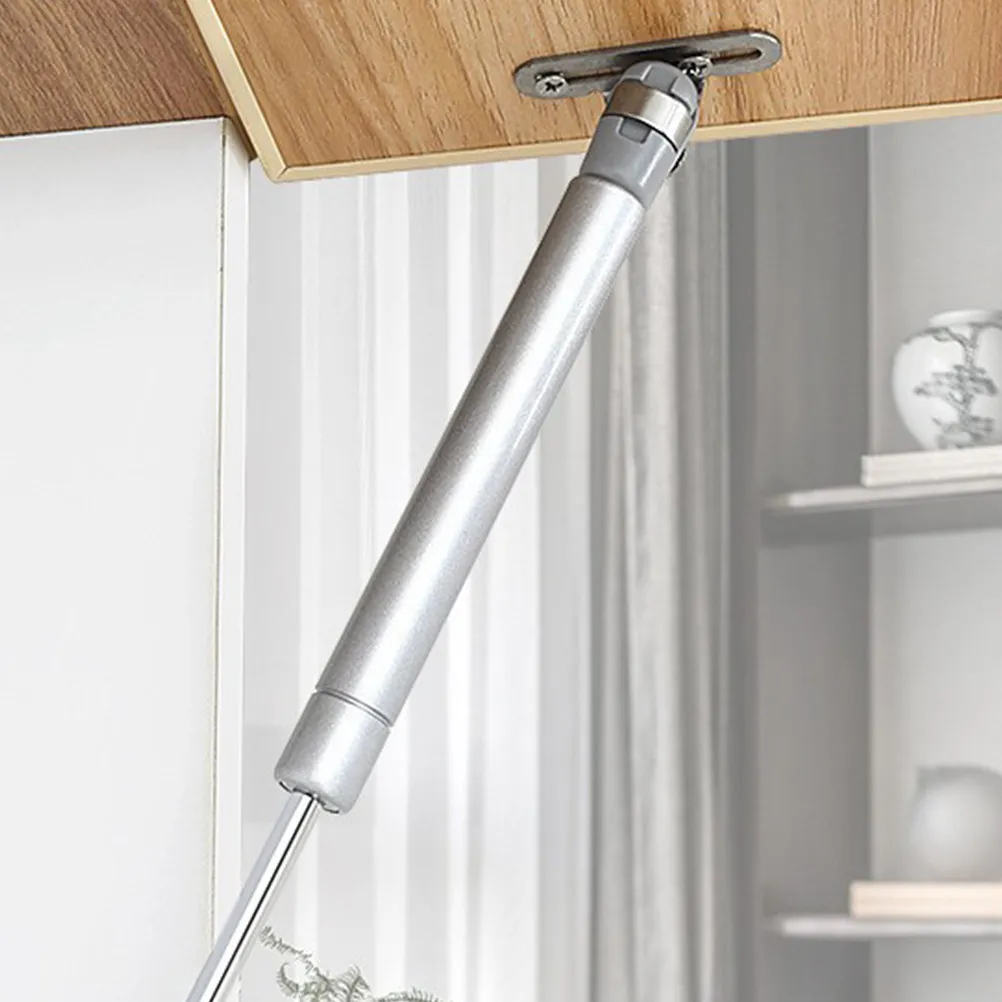 1Set Hydraulic Gas Spring Cabinet Hinge Aluminum Alloy Heavy Duty Lid Support for Kitchen Wardrobe Bookcase Folding Door Lift