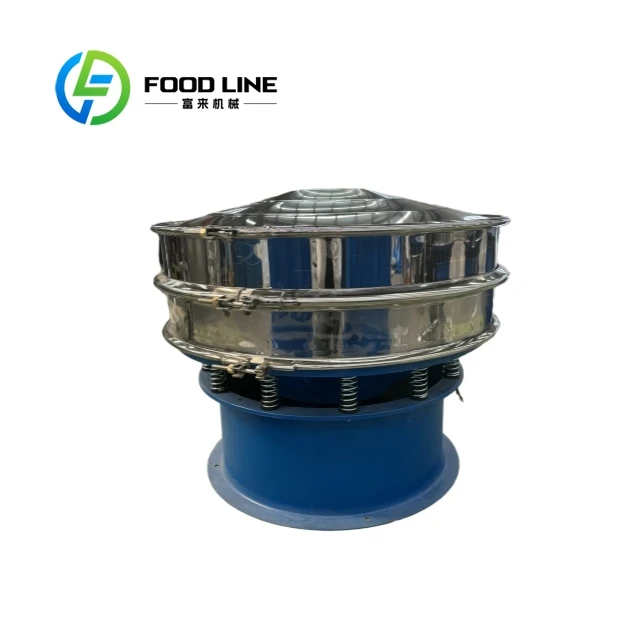 800mm 1 Layer  Vibrating Rotary Sieve Machine Vibrating Flour Vibrating Sieve Sifter Separator Sifter Industrial Sifter