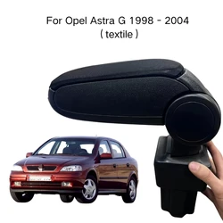 Armrest For Opel Astra G 1998 - 2004 Textile Custom Fit Center Console Storage Box Vehicle Accessories Comfortable Driving