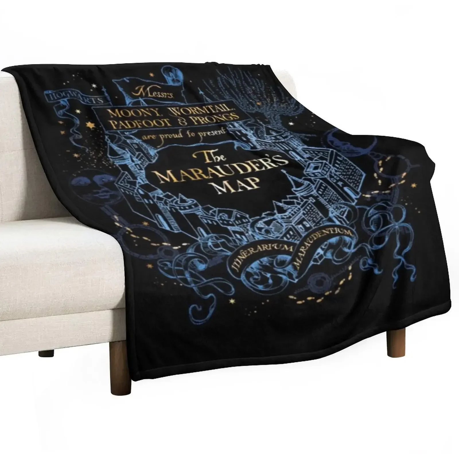 HP Marauders |Magic, 2022 BEST TO BUY (542K) ????? LIMITED EDITIONPERFECT GIFT Throw Blanket Decoratives Soft Blankets