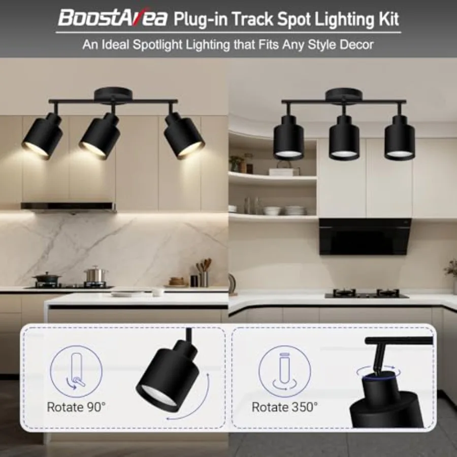 Led Track ing Ceiling ing Fixtures Wall Sconces Ceiling Spotlight with Foldable Light Arms for Kitchen Closet Bedroom GU10 Sock