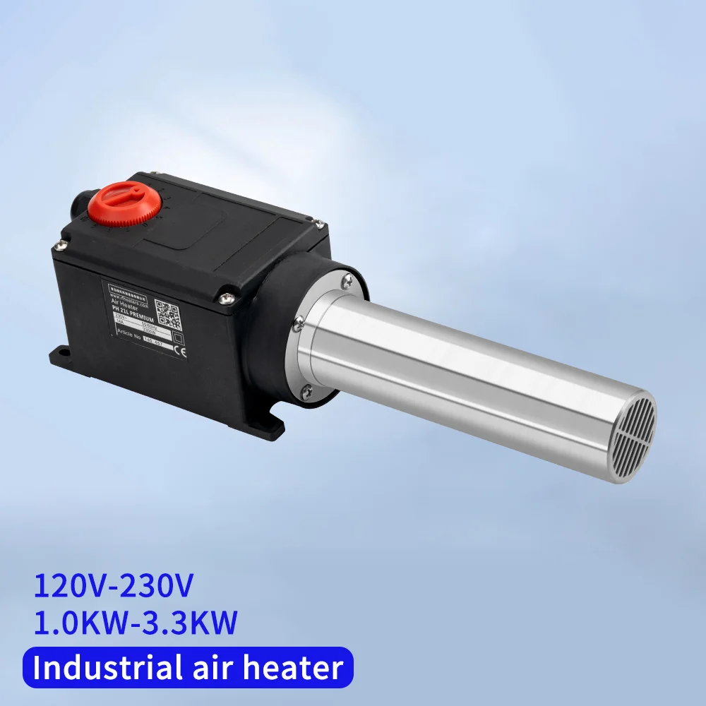 Heat Set 110V 220V LCD Adjustable Temperature Hot Air Blower Industrial Heat With Pid Control for Shrink Wrapping