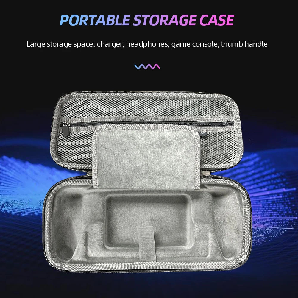 

EVA Carrying Case Bag Shockproof Travel Hard Shell Case Anti-Scratch with Mesh Pocket Portable Storage Bag for PS5 Portal