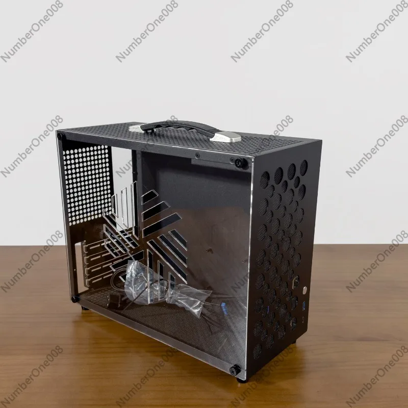 Acrylic Open-back Side View Matx Mini Pc Case - Portable Small Form Factor Computer Case
