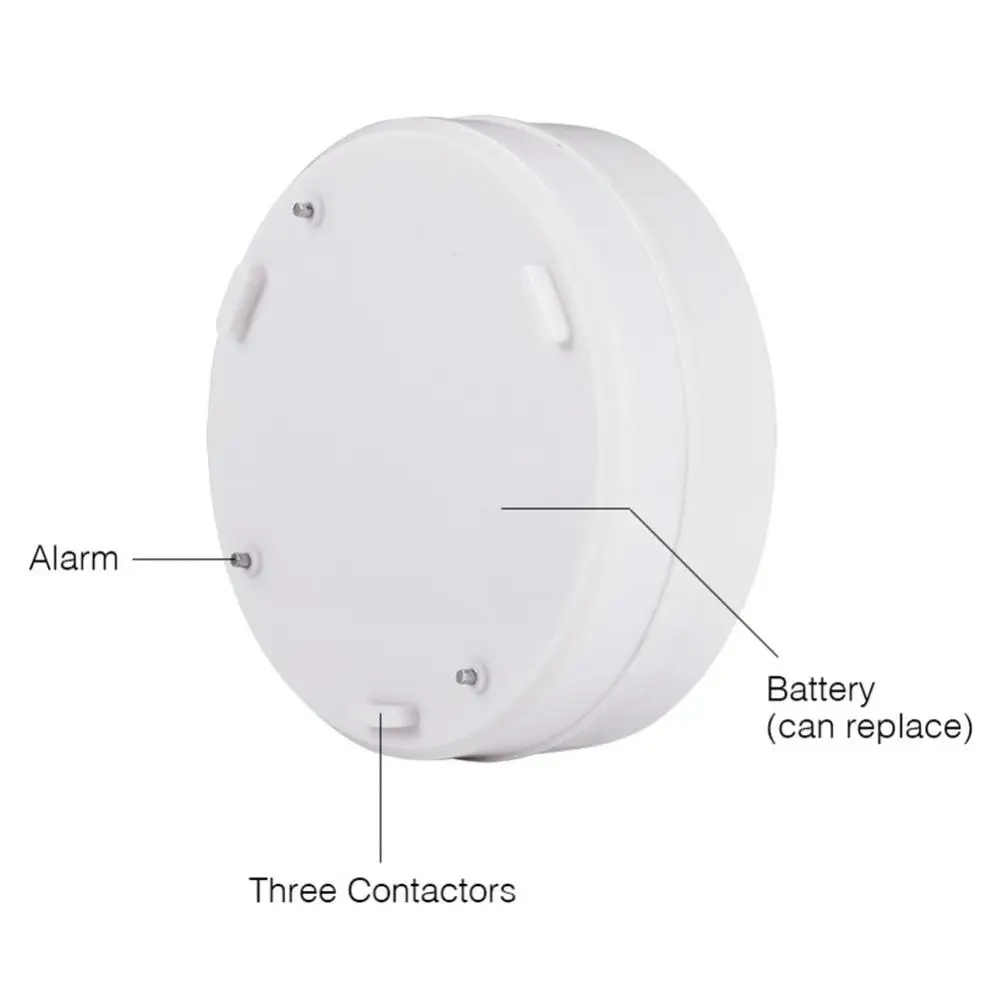 Alarm kebocoran air cerdas, Alarm keamanan rumah teknologi canggih, peringatan desibel tinggi, penggunaan multi-guna, Alarm kebocoran air, teknologi canggih, keamanan rumah