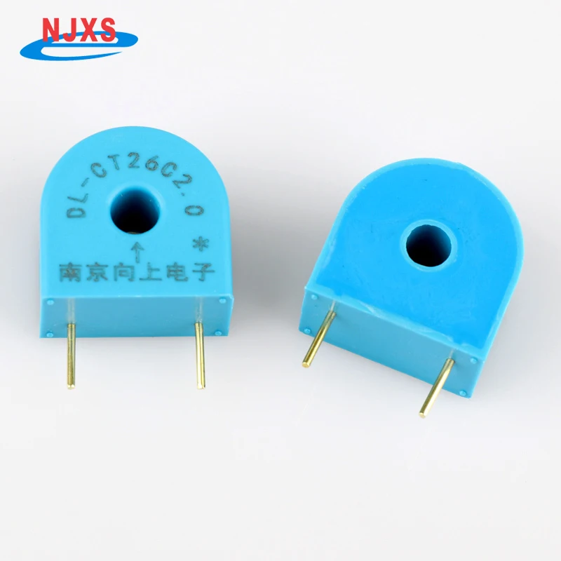 NJXSE DL-CT26C2.0 2000/1 Micro Precision Current Transformer PCB Mount Lead Pin CT AC 1A 5A 10A 20A Factory Current Transformer