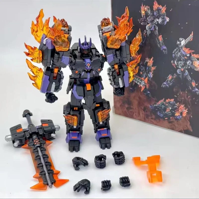 

[In Stock] Transformation Toy EX-72 Falling Chaos Flame Character Robot Tank Figure Model 100% Original Box Ornament Collection