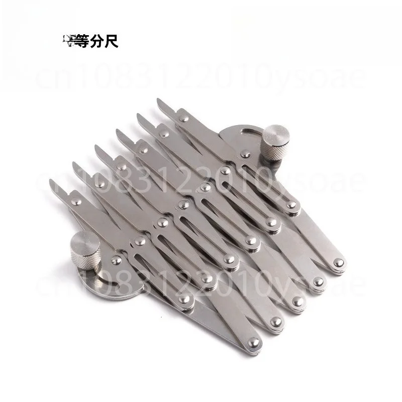 Multifunctional Woodworking Measuring Tool, Dovetail Marking Ruler, Stainless Steel High-precision Layout Ruler