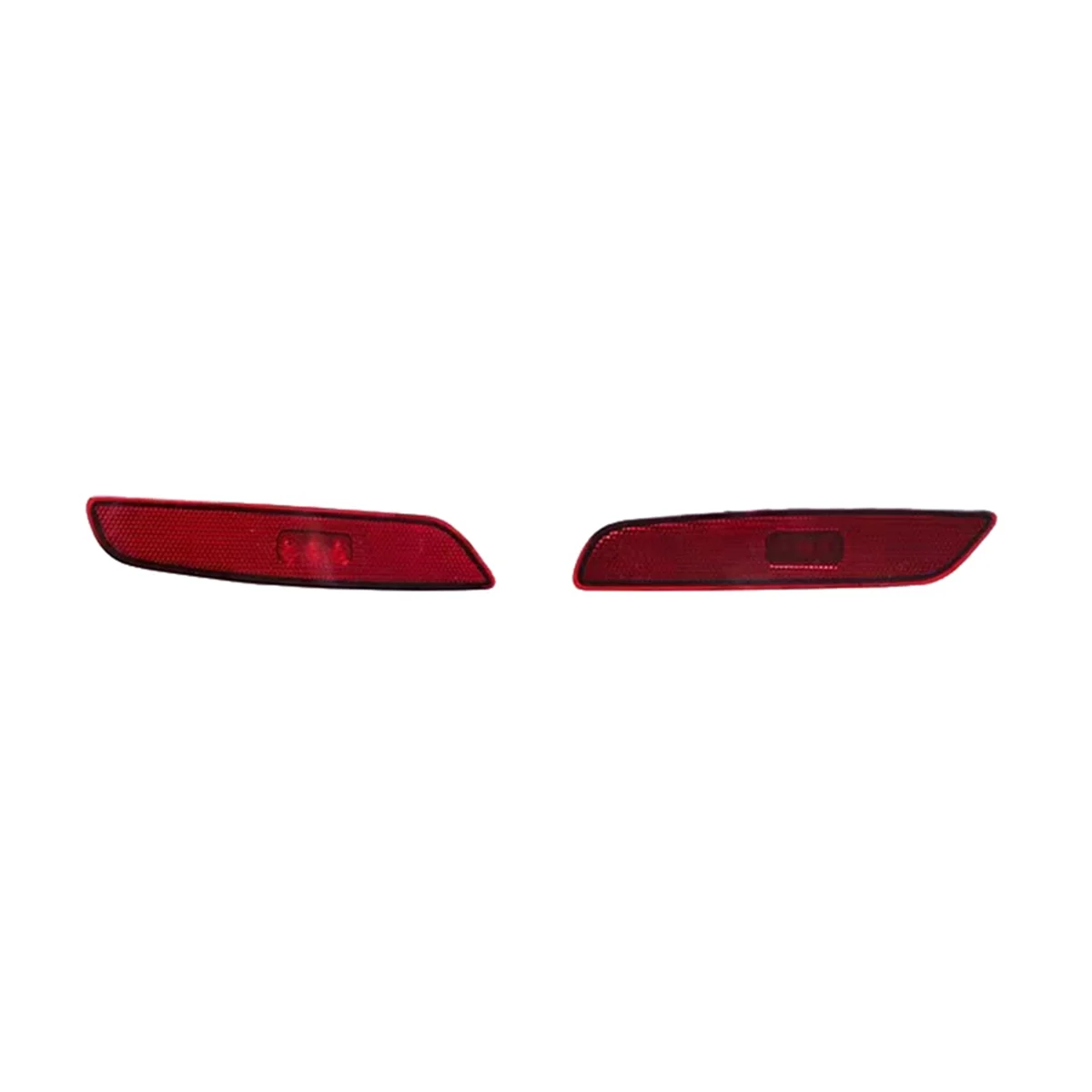 1Pair Rear Bumper LED Reflector 63148083837 8083838 for BMW X4 G02 M F98 2021-2024 Fog Light Reflector Warning Lamp Trim