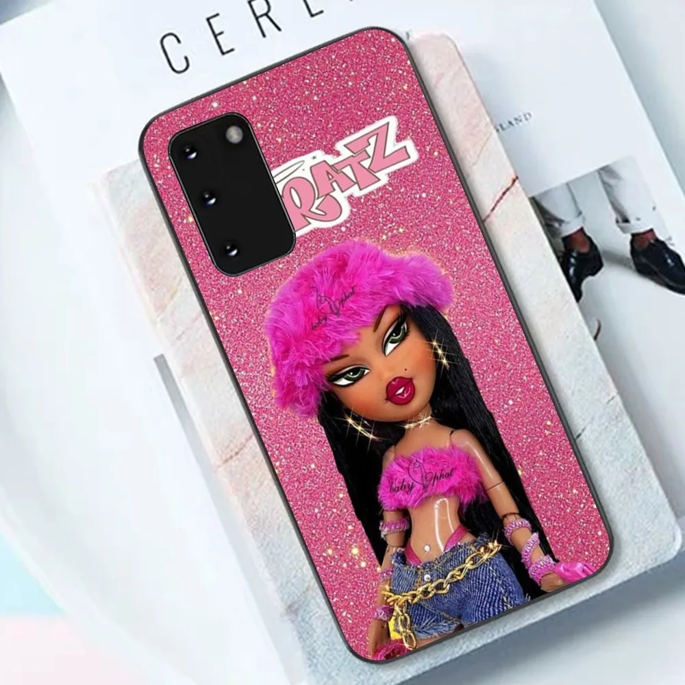 Fashion Lovely Doll Bratz Phone Case For Samsung S 9 10 20 21 22 23 30 23 24 Plus Lite Ultra FE S10lite Fundas