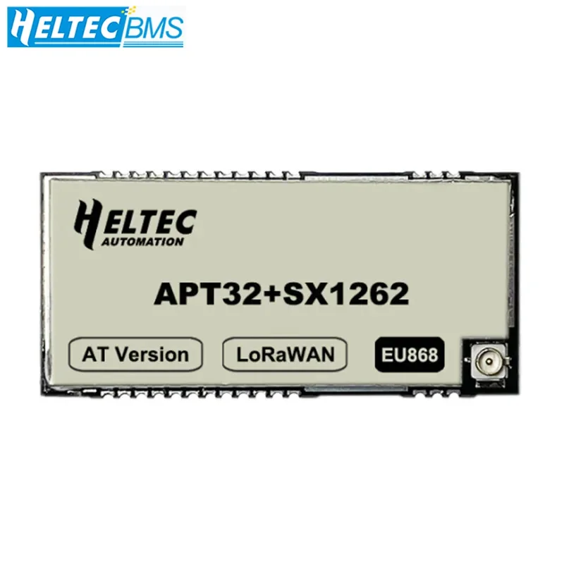 Heltec HT-AT62 Support LoRa Point-to-Point and LoRaWAN Protocols 32-bit High-Performance and Low-Cost Microcontroller and SX1262