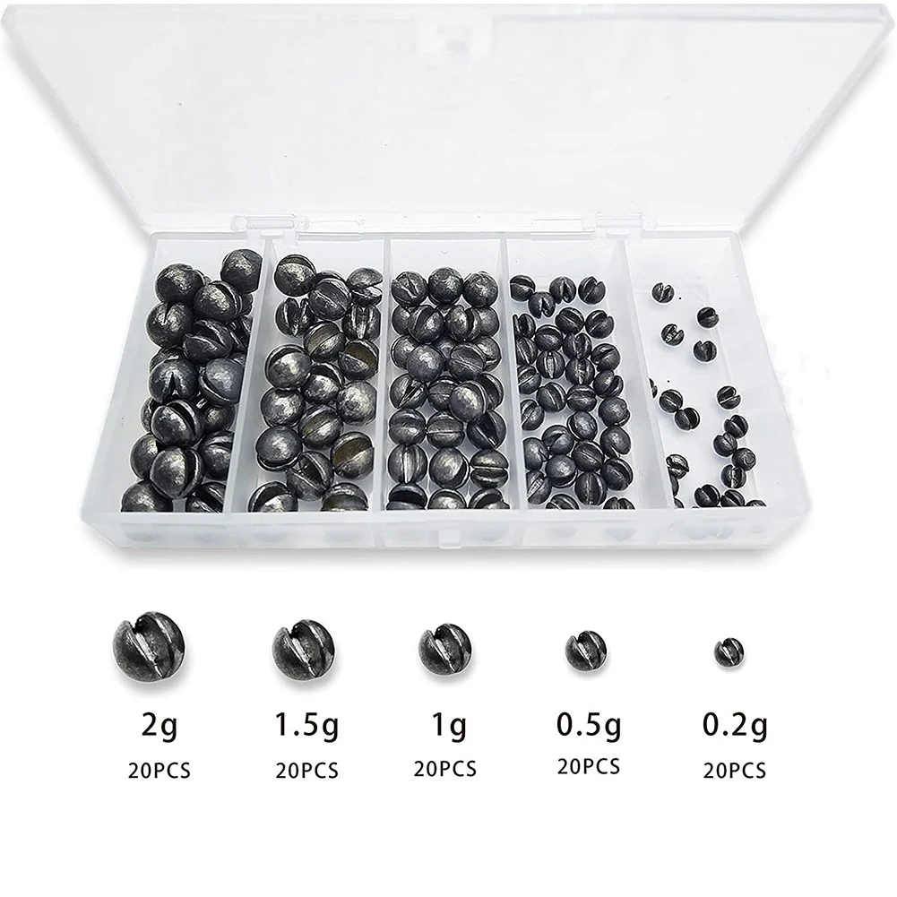 

Fishing Weights Sinkers, Premium Split Shot Fishing Weights Sinkers