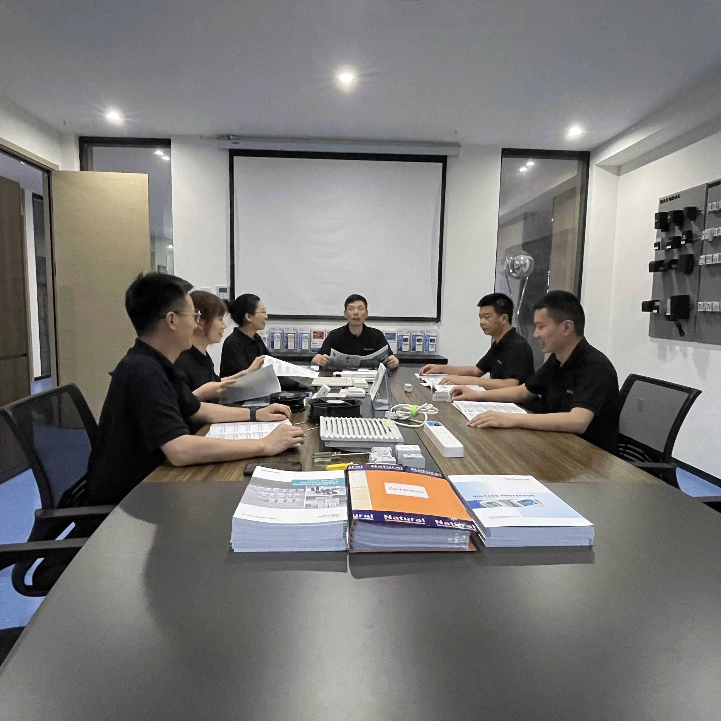 150W Fabriek directe levering elektrische thermostaat ventilatorbehuizing kastverwarming