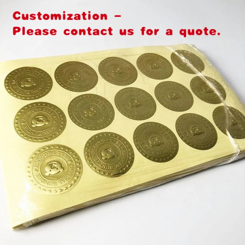custom.Custom Waterproof 3D Embossed Strong Adhesive Shiny/Silver Foiled Stickers Mailing Boxes Packaging Labels