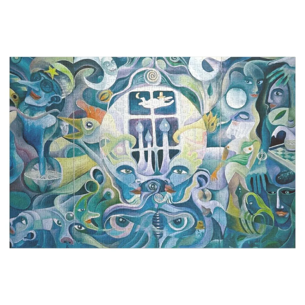 

Bag-Dad (oilpainting) Jigsaw Puzzle Custom With Photo Custom Name Child Toy Christmas Gifts Jigsaw Pieces Adults Puzzle