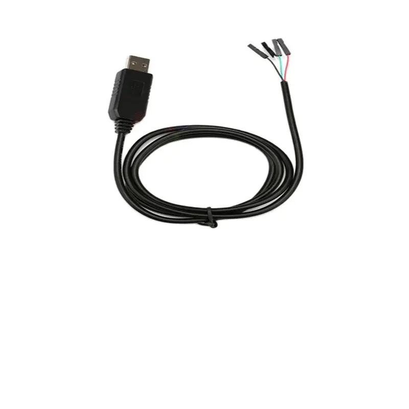 1เมตรสายแปรง PL2303HX/PL2303TA USB COM USB To TTL สาย5V ดาวน์โหลด Line