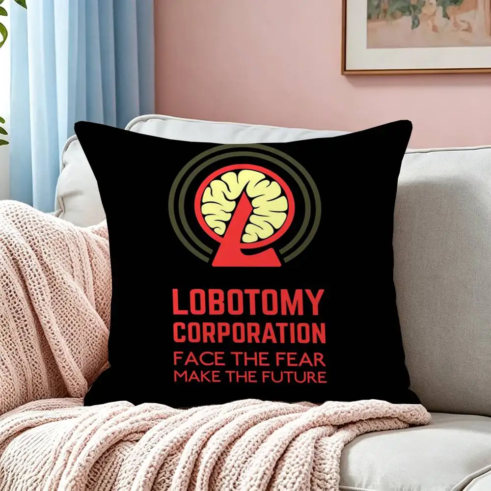 The Dark Game L-Lobotomy Square Double-Sided printed Pillow Case Bedroom Bedside Pillow Sofa Cushion Cover