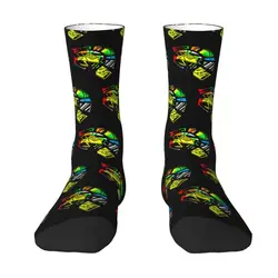 Novelty Mens Rossi Dress Socks Unisex Breathbale Warm 3D Printing Crew Socks