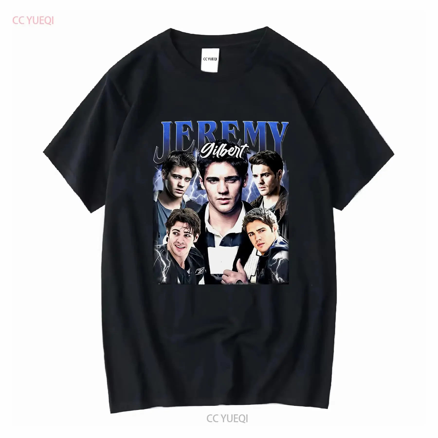 Limited Jeremy Gilbert Vintage T Shirt For Woman and Man long or short sleeves vintage Washed homme Unisex Stretched graphic
