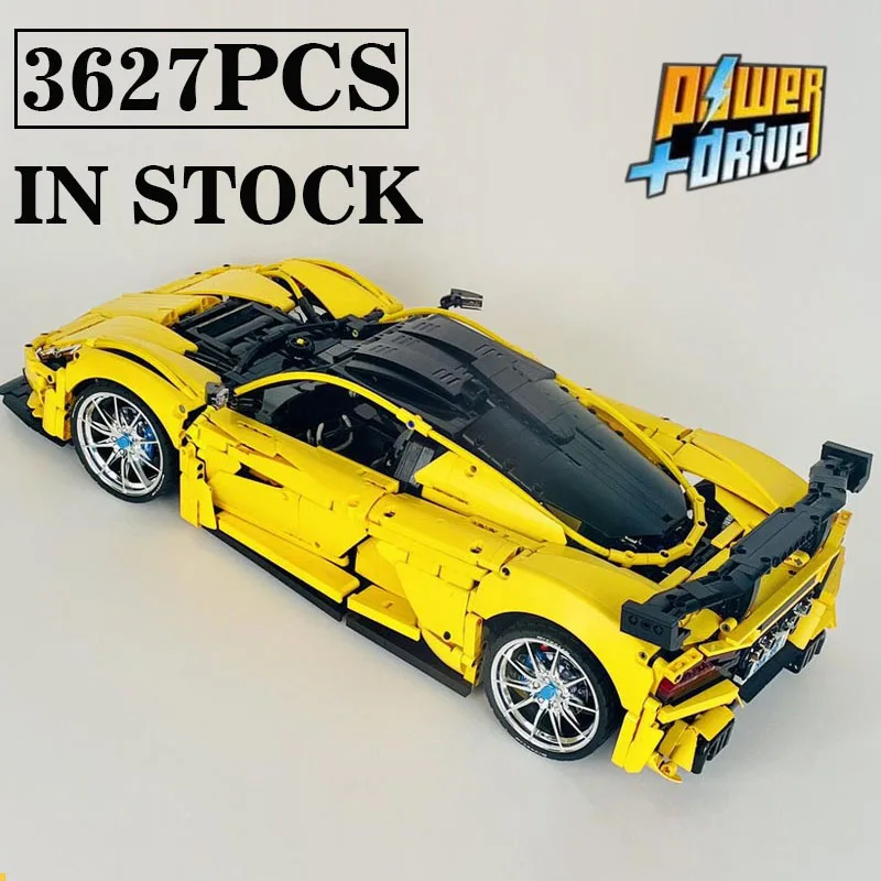 

НОВЫЙ MOC- 213723 Venom F5 Revolution Масштаб 1:8 Технологии Строительный блок Гиперкар Супер автомобиль Сборка Игрушки Модель Подарки на день рождения