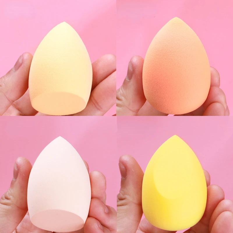 Beauty Egg Makeup Blender para Mulheres, Cosmetic Puff, Sponge Cushion, Foundation Powder Tool, Make Up Accessories, 4 PCs