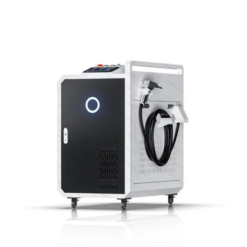 

Auto Parts Pulse Laser Cleaning Metal Machine Portable Continuous Laser Cleaner Easily Removes Oil Stains and Rust