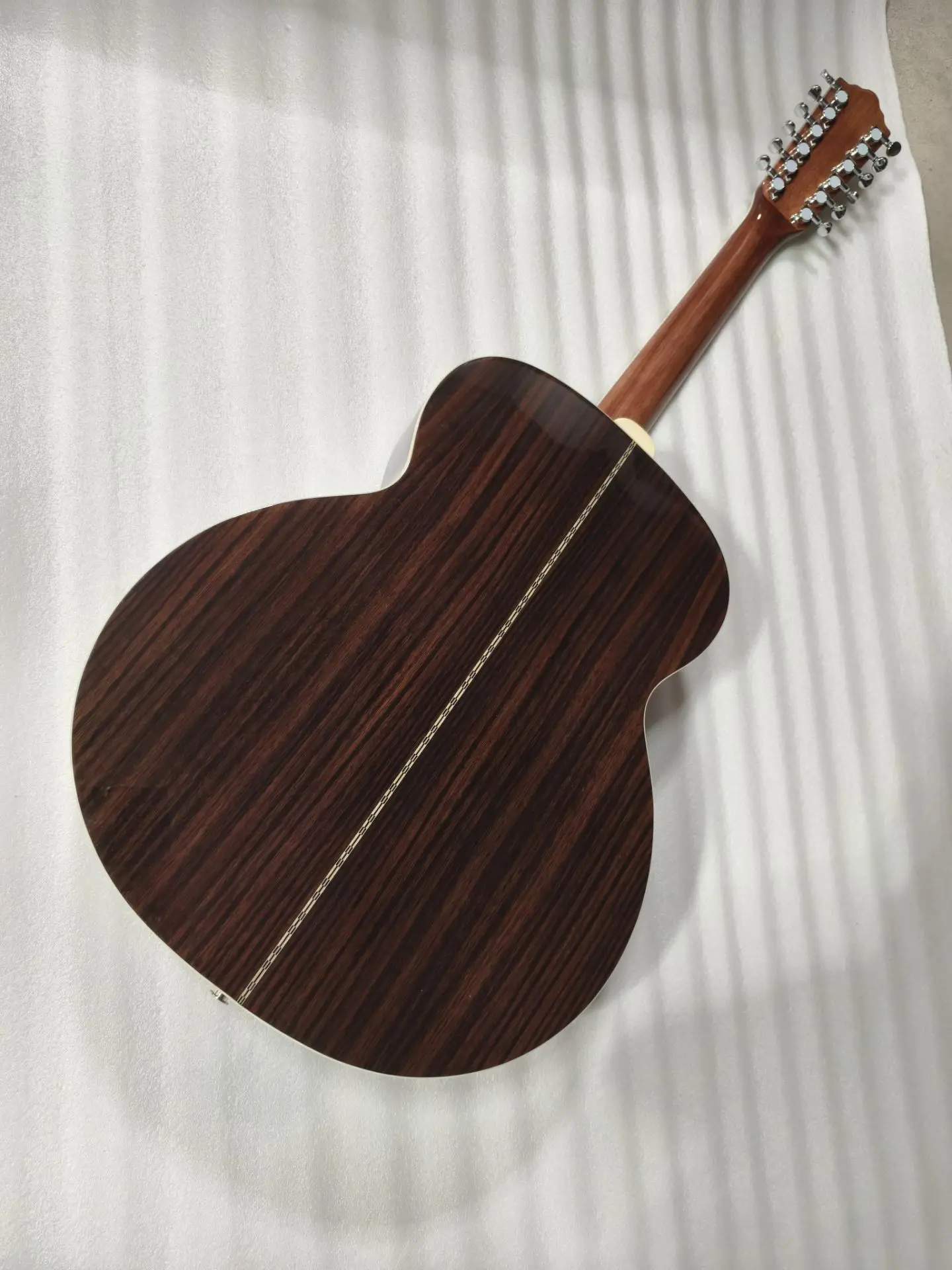 Lefty Guitar Solid Cedar Wood 12 Strings 43 Inches Professional Jumbo Guitar F512 Guild Left Handed 12-String Guitar