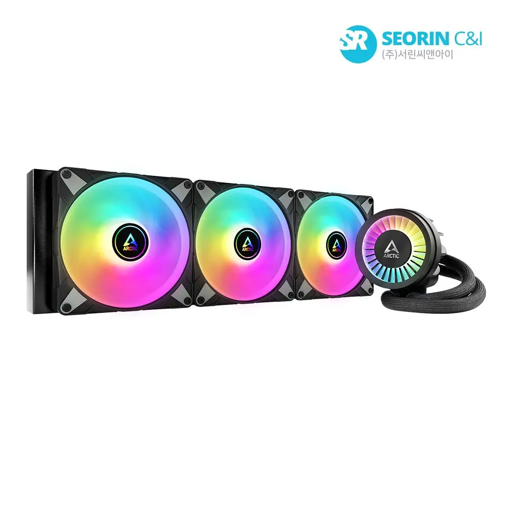 [Salin Official] Arctic Liquid Freezer Iii 420 A-Rgb Seorin (Black)