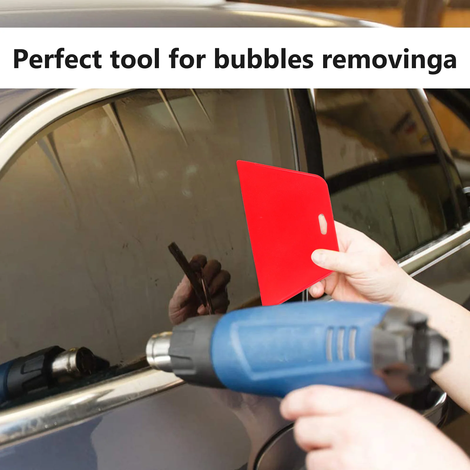 4 Pcs Scraper Film Scrapers Tool Window Squeegee Car Cover Tint Install Tools Plastic Wallpaper Smoothing