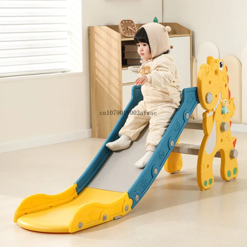 พับของเล่นเด็กสไลด์ไดโนเสาร์นักบินอวกาศในครัวเรือนของเล่นเด็กผสมกีฬากลางแจ้งการฝึกอบรมสไลด์ของเล่นสําหรับเด็ก