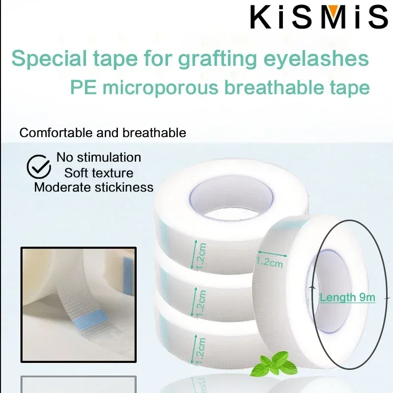 Wimpertape Transparante zelfklevende doek Microporeuze stof Ademende tape voor wimperverlenging Benodigdheden Make-uphulpmiddelen
