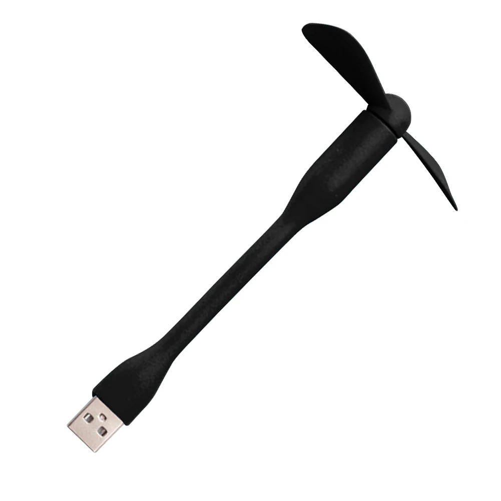 Гибкий портативный мини-USB-вентилятор для Power Bank, ноутбука, настольного компьютера, летние гаджеты, летний охлаждающий кулер для путешествий
