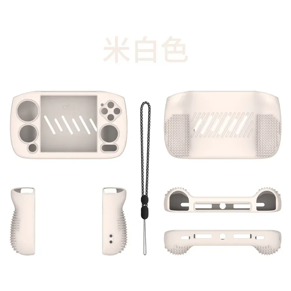 ل Anbernic RG CubeXX شل لعبة الملحقات لينة غطاء من السيليكون ل ANBERNIC Cube XX لعبة وحدة التحكم للصدمات الغطاء الواقي