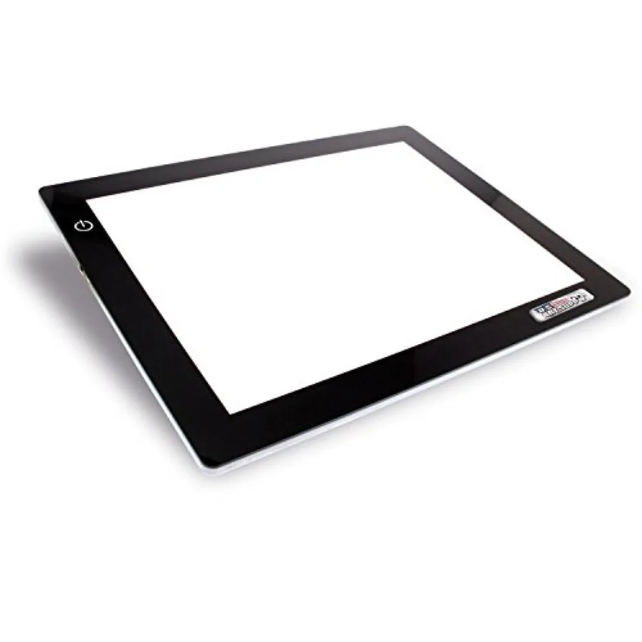 

Lightmaster USB Powered 18.75 Diagonal Pro Artist Size A4 9x12 LED Lightbox Board 5Volt Light Bright Thin 3 8 Profile LED Light