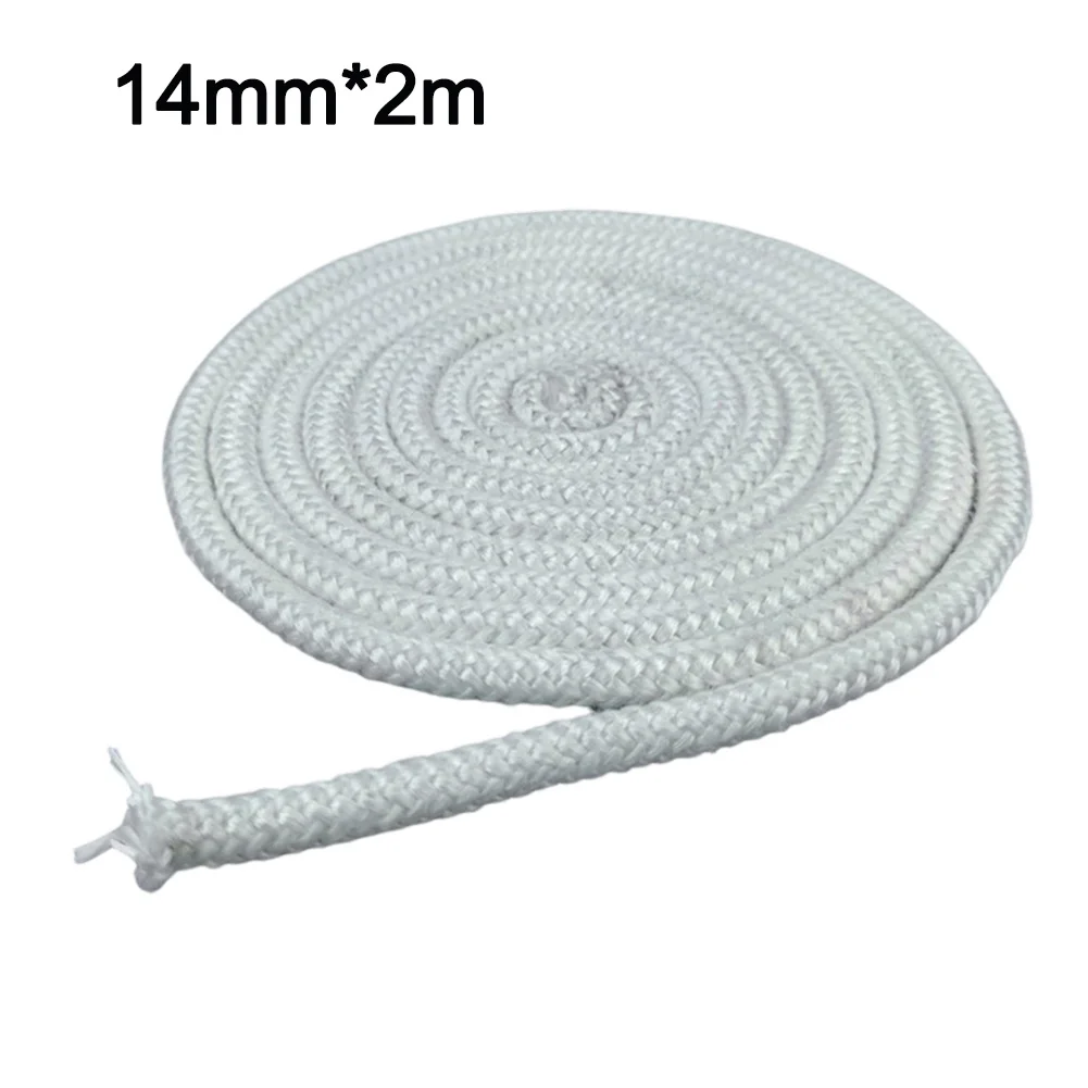 1 قطعة حبل ختم من الألياف الزجاجية المقاومة للحرارة العالية للمواقد والمواقد حبل ختم الموقد ﻿ اكسسوارات المنزل